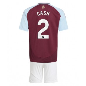 Aston Villa Matty Cash #2 Domaci Dres za Dječji 2024-25 Kratak Rukavima (+ kratke hlače)